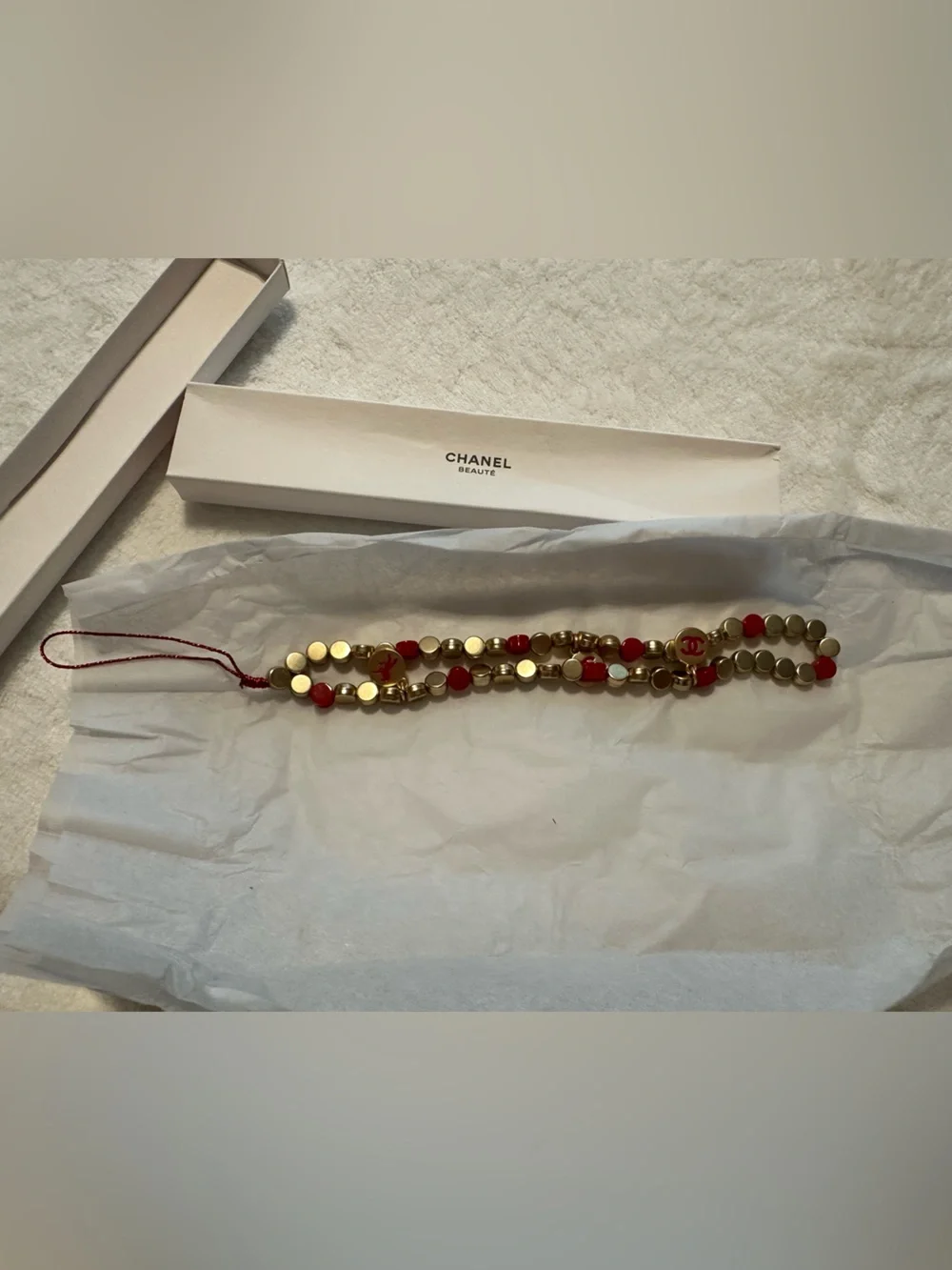 Authentic CHANEL 2026 Lunar New Year VIP Gift Phone Charm
